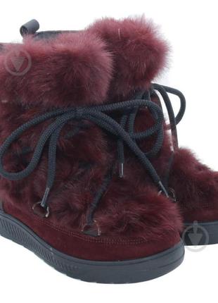 Кожаные луноходы moonboots ботинки сапоги