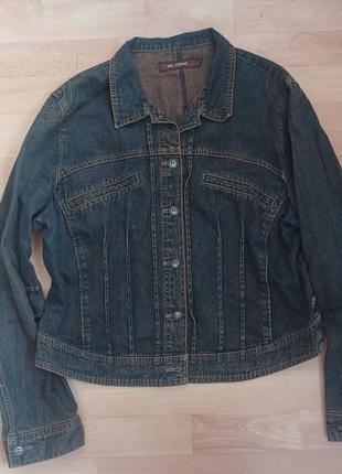 Стилтна приталена джинсова куртка sw casual xl