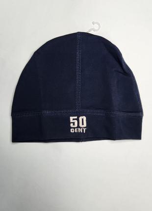 Дюраг, дюрага, du-rag, durag, du rag темно-синього кольору, бренд 50 cent