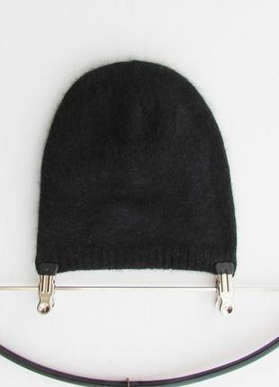 Шерстяная шапка бини из ангоры h&m