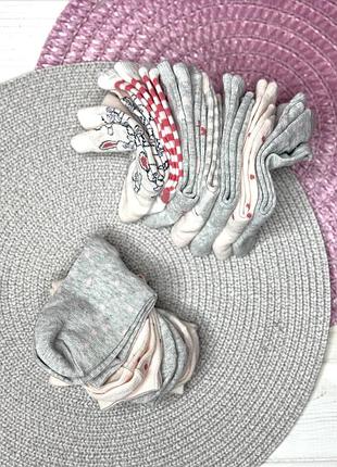 Шкарпетки lupilu, є повний комплект з 7 пар та неповний комплект,4 пари в комплекті.