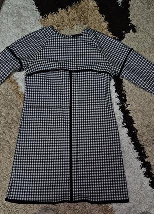 Теплое стильное платье