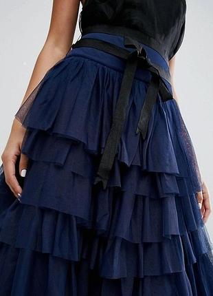 Распродажа юбка asos пачка ярусная из тюля2 фото