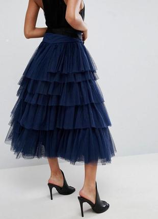 Распродажа юбка asos пачка ярусная из тюля6 фото