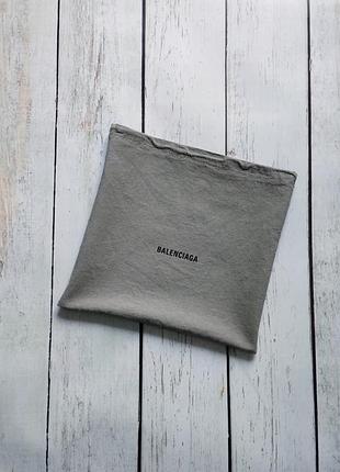Пильовик balenciaga, сірий пильовик мішок balenciaga