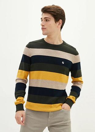 Мужской свитер 3xl lc waikiki 100% хлопок свитер большой размер