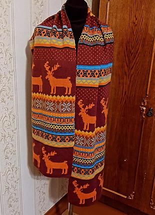 Сток!швеция  шарфик дл.190 ш 34