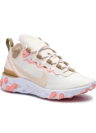 Женские кроссовки nike react element 55