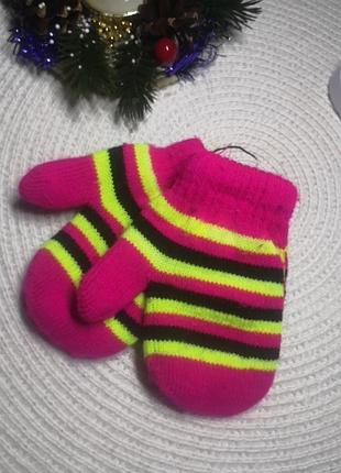 Перчатки на руку до 8,5 см где-то до 2 лет