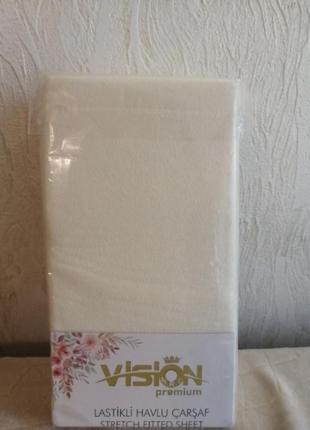 Махрове простирадло на гумці 230*250,в наявності забарвлення