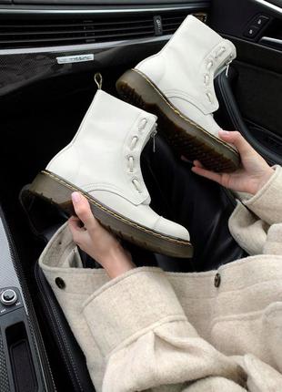 Кожаные сапоги dr.martens
