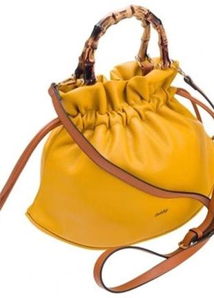 Сумка жіноча rovicky жовтого кольору.