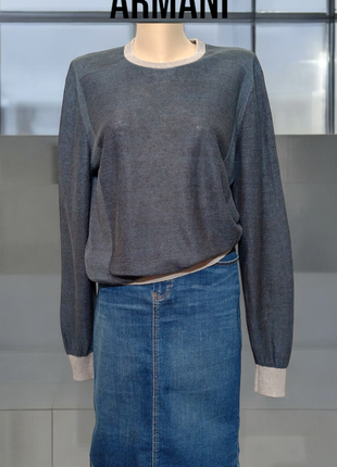 Унісекс. кофта, джемпер трикотажний armani.