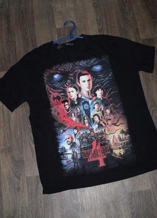 Футболка мерч серіал stranger things 4 сезон, розмір m-l, бренд fb sister