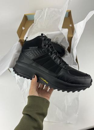 Ботинки skechers bionic trail – flashpoint 237104 bbk, мужские ботиночки скейчерс мужские черные