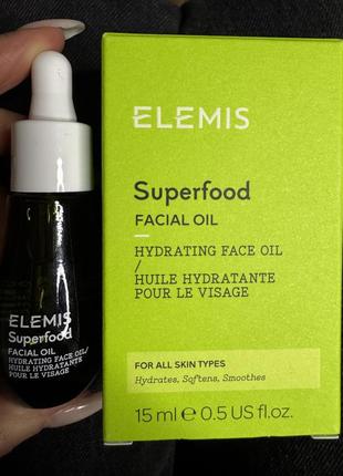 Elemis superfood facial oil олія для обличчя