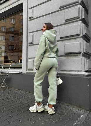 Жіночий зимовий оверсайз спортивний костюм із начосом [4 кольори]