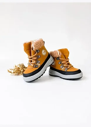 Чоботи зимові утепленні овчиною на хлопчика