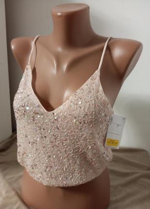Топ в пайетках