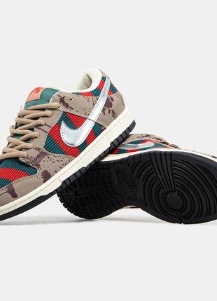 Мужские кроссовки nike sb dunk low freddy krueger 40-41-42-43-44-45