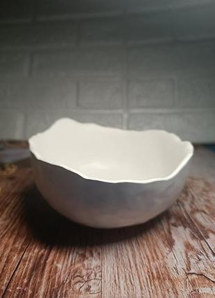 Гипсовое кашпо, гипсовая чаша