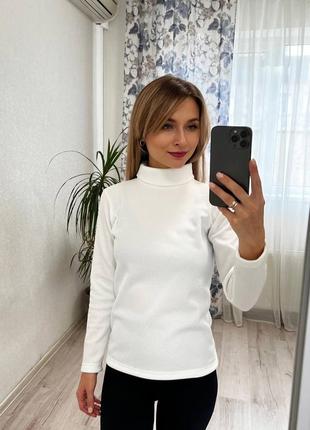 Жіночий трикотажний гольф норма демісезоний гольф