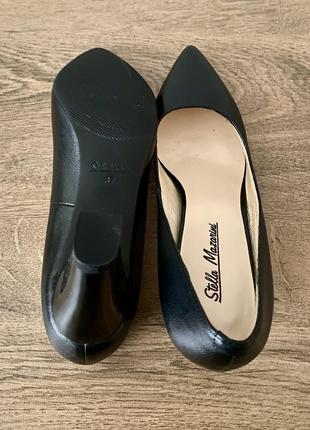 Новые классические кожаные туфли лодочки stella mazarini4 фото