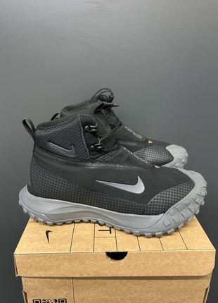 Мужские ботинки buy nike acg mountain fly black-grey