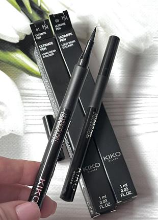 Стійка підводка для очей ultimate pen eyeliner kiko milano!