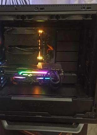 Геймерский пк<unk> intel i7 8086k/rtx 2080 ti 11gb/ram 16gb/250ssd m.2 (потянет stalker 2)2 фото