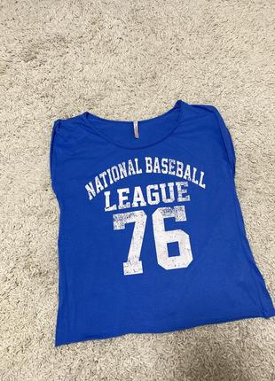 Футболка на одне плече💙