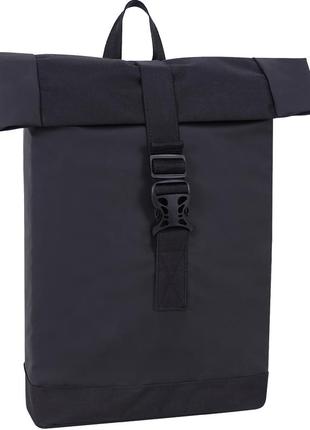 Рюкзак bagland florence 23 л. черный roll top роллтоп