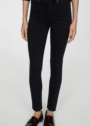 Джинси skinny з високою посадкою mango