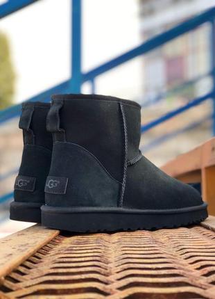 ❄️ugg mini classic black❄️угги мужские зимние с мехом2 фото