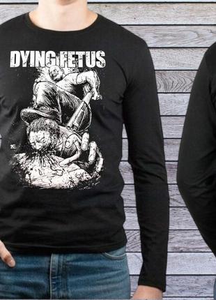 Dying fetus лонгсливы. металл мерч