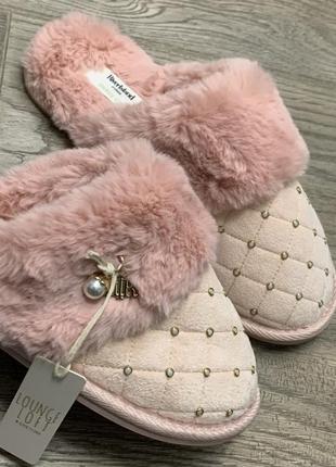 Комнатные тапочки river island п. 36-37