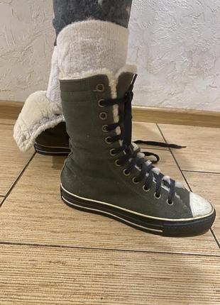 Зимние converse