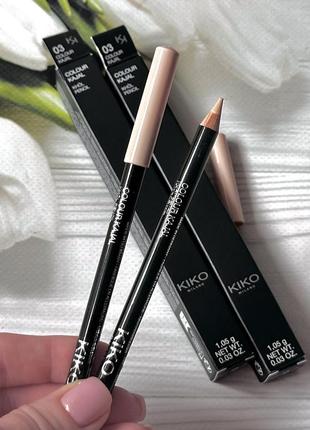 Олівець кайал kiko milano colour kajal для внутрішнього повіка