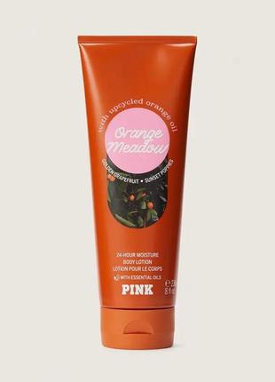 Лосьон парфюмированный victoria’s secret pink orange meadow body lotion 236 мл