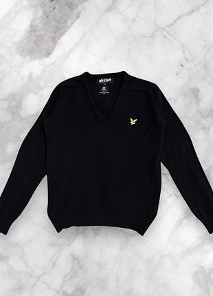 Вовна 100% мягесенький светр lyle and scott