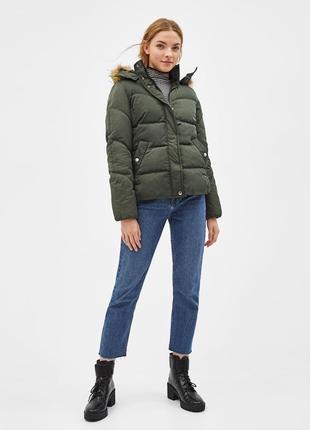 Пуховик bershka