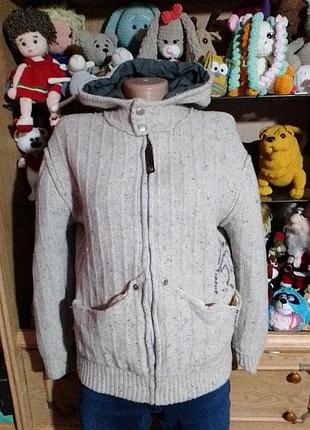 Кофта-курточка двусторонняя.