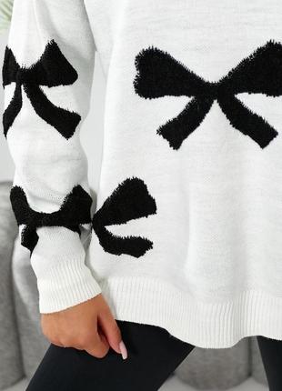 Светер женский бантик 6