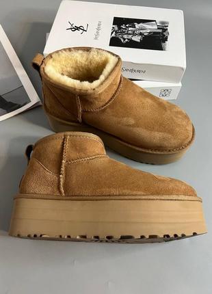 Угги ботинки женская ugg mini platform