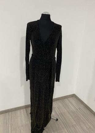 Вечернее платье с люрексом