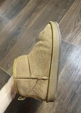 Угги угги рыжи коричневые ugg натуральная замша5 фото