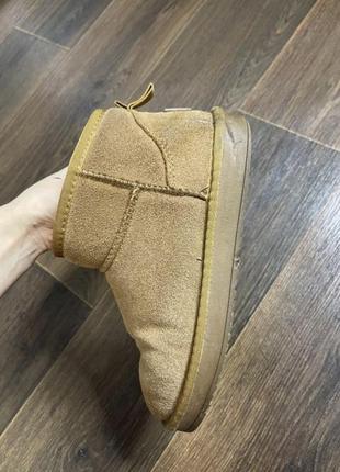 Угги угги рыжи коричневые ugg натуральная замша6 фото