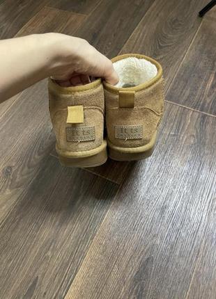 Угги угги рыжи коричневые ugg натуральная замша7 фото