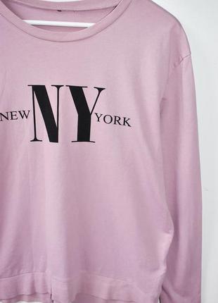 H&m бавовняний сітшот тонкий з написом