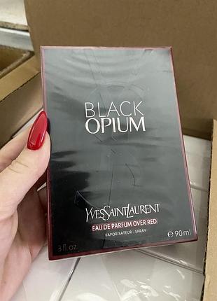 Laurent ysl black opium over red парфумована вода 90мл